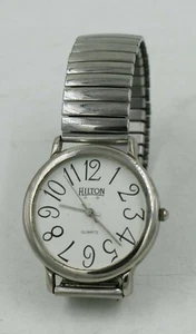 Vintage Hilton Quartz Metal Analog Watch - Picture 1 of 3