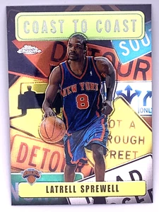 2002-03 - Topps Chrome Coast to Coast - Latrell Sprewell #CC17 - Picture 1 of 2