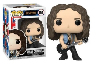 Funko POP Def Leppard Vivian Campbell 151 Vinyl Figure - Imagen 1 de 1