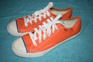 Polo Ralph Lauren canvas shoe w/leather tie laces sz 11.5 men ST-2 - Picture 1 of 6
