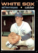 1971 Topps Ed Herrmann . Chicago White Sox #169