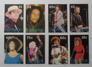 STAMPMART : GRENADA 1988 POP MUSIC STAR GINGER 6v MNH SET - Picture 1 of 2