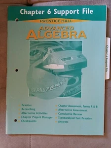 Algebra Kapitel 6 Unterstützungsdatei Praxis Unterrichten etc Fortgeschrittene Algebra - Bild 1 von 9