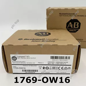 AB 1769-OW16 CompactLogix Relay Output Module New Factory Sealed 1769OW16 TX - Picture 1 of 7