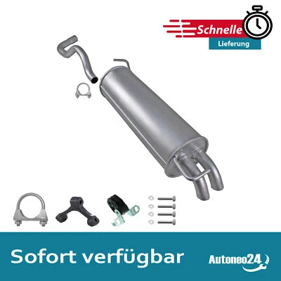 Auspuff Seat Leon 1999-2006 1.6 16V - 1.9 SDi 1M1 Endschalldämpfer + Montagesatz - Bild 1 von 4