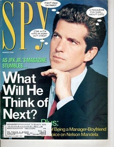 Rare Spy Magazine March 1998 JFK Jr. John F Kennedy George magazine Founder - Picture 1 of 1