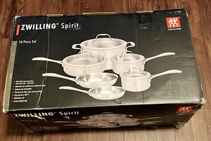 Juego de utensilios de cocina de acero inoxidable ZWILLING Spirit de 3 capas y 10 piezas - Imagen 1 de 4