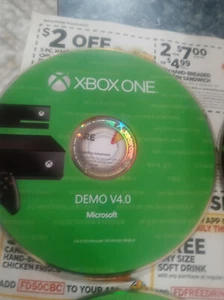 Original Microsoft Xbox One Kiosk Demo Disc Ver V4.0 - Picture 1 of 2