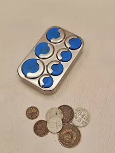 Soviet Retro Coin Purse Metal Holder "Vyborg" Case Wallet Box Vintage USSR - Picture 1 of 9