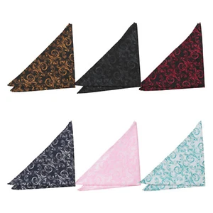 Herren filigran gemustert formell Hochzeit Einstecktuch Taschentuch von DQT - Bild 1 von 14