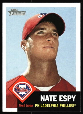 2002 Topps Heritage Nate Espy  Rookie  #208 Philadelphia Phillies - Image 1 of 2