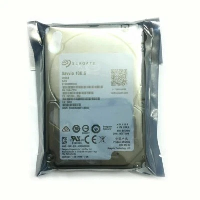 NEW SEAGATE 300GB Savvio 10K.6 ST300MM0006 2.5" 6Gbps SAS 9WE066 Hard Drive - Image 1 of 4