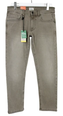 Camel Active Madison Fit Slim Five-Pocket Vaqueros Hombres W32/L30 Cremallera - Imagen 1 de 4