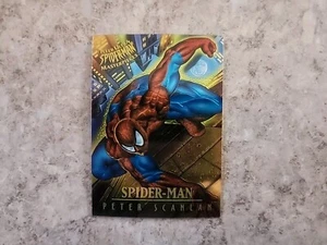 1995 SPIDER MAN FLEER ULTRA SPIDERMAN MASTERPIECES CARD - Picture 1 of 2