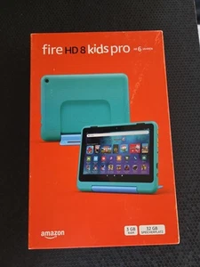 Amazon Fire HD 8 kids pro 2024 12 Gen versch. Designs Auswahl 32GB + Schutzfolie - Bild 1 von 1