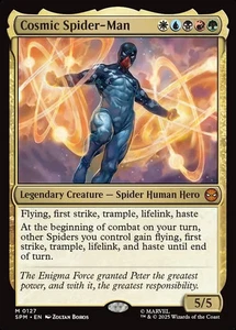 MTG Cosmic Spider-Man Near Mint SPM Mythic #127 - Bild 1 von 1