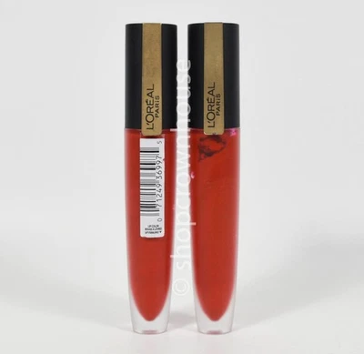 2 colores de labios líquidos mate duraderos Loreal Rouge Signature #426 VALGO LA PENA Foto 1 de 2