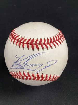 Ken Griffey Jr. Signed Baseball OMLB Seattle Mariners Autograph PSA/DNA #1 - Image 1 of 4