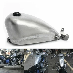 Handmade Fuel Tank 9L 2.4 Gallon Cafe Racer for Yamaha Drag Star XVS 400 540 650 - Picture 1 of 11
