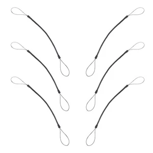 6 Pcs Sangles Téléphone Portable Élastique Cordon Stylo Laisse pour Presse-papiers - Photo 1 sur 12