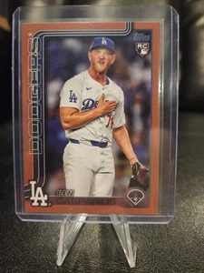2025 Topps Series 2 #384 Ben Casparius Gold Border /2025 (RC) - Picture 1 of 2