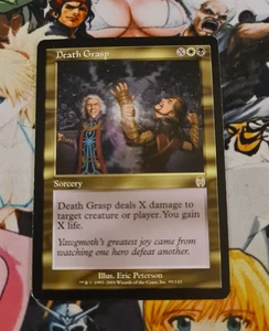 MTG Death Grasp Eng Nm Card Magic the Gathering Apocalypse OG Rare Karte - Bild 1 von 5