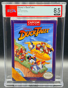 Disney's DuckTales Nintendo NES CAPCOM Offer Sealed New PSA 8.5 A+ NOT WATA