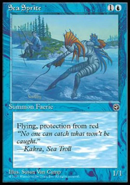 Sea Sprite - Medium Play MTG Homelands - Image 1 of 1
