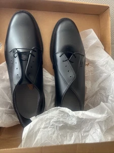 Altama 608001 Herren Leder Uniform Oxford Schwarz Leder Elegant Schuhe 13E - Bild 1 von 6