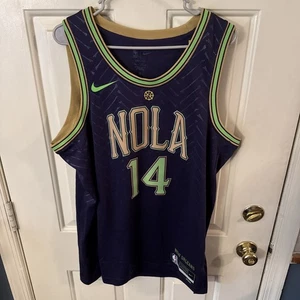 MENS NIKE NBA NEW ORLEANS PELICANS 24/25 CITY EDITION '14 INGRAM Size 48 - Picture 1 of 11