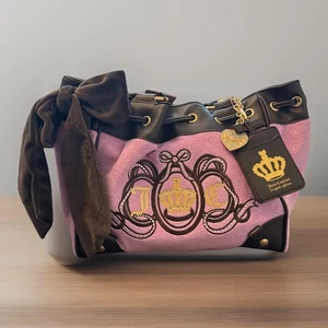 New Release With Tags Juicy Couture Purple Daydreamer Juicy Lovers Club Tote Bag - Picture 1 of 4