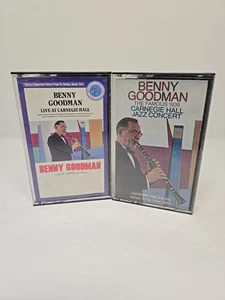 Benny Goodman: Live at Carnegie Hall Cassette Tape Lot of 2- Famous 1938 Concert - Picture 1 of 15
