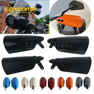 Handlebar Hand Guards Wind Deflector Shield For Harley Road Glide FLTRX FLTRXSE - Picture 1 of 25