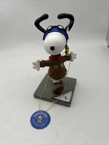 Peanuts Snoopy Westland Gifts Statuina Stella del Nord Asso Volante Woodstock #8405 6" - Foto 1 di 9