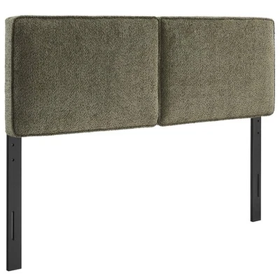 Lindee Boucle Fabric Queen Headboard - Image 1 of 4