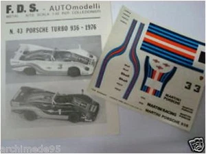 PORSCHE 936 TURBO 1976 DECALS 1/43 - Imagen 1 de 1