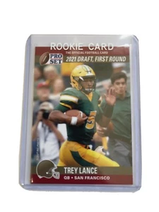 2021 Leaf Pro Set 90 Design TREY LANCE Rookie RC Limited Edition - Picture 1 of 3