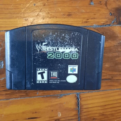 Nintendo 64 Wrestlemania 2000 Game - Image 1 of 3