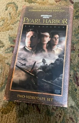 Pearl Harbor VHS, 60th Anniversary Commemorative Edition, Two Videotape Set - Image 1 of 2
