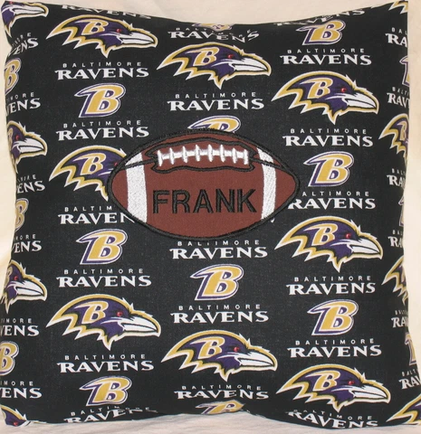 Baltimore Ravens Football Personalized Pillow Cover