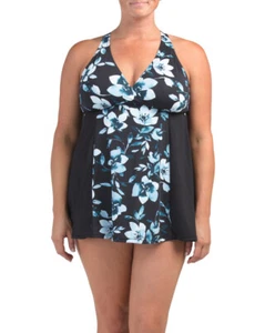 NWT - Womens LEILANI Tummy Trimmer Swimdress Swimsuit  (Size 16W) - Picture 1 of 2