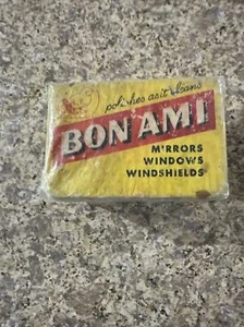 Vintage Bon Ami Cleaning Cake Soap Bar Sealed 2 bars 4 1/2 ounce Factory Sealed - Picture 1 of 6