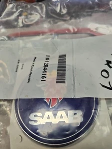 New OE Saab 9-3 9-5 9-4X 9-7X Hood Emblem 12844161 68mm 2.625" diameter - Picture 1 of 2