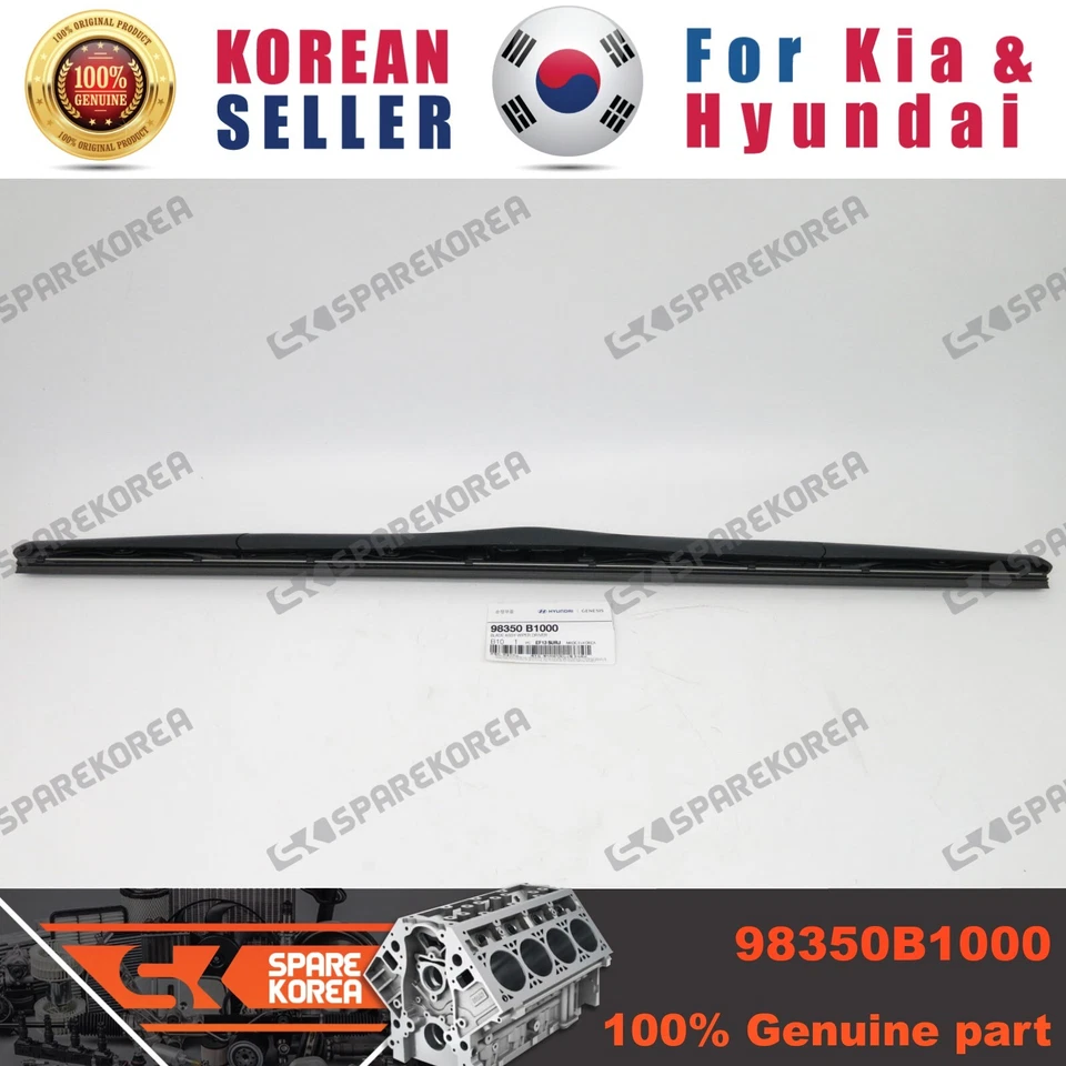 GENUINO/OEM 98350B1000 CONJUNTO DE CUCHILLAS LIMPIAPARABRISAS, DRIVER para Hyundai Genesis 14 / G80 Foto 1 de 1