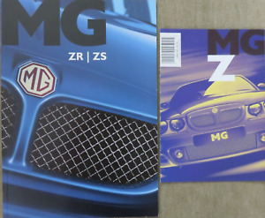 MG ZR MG ZS Prospekt Brochure von 3/2003, 40 Seiten + Preisliste 10/2003