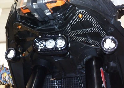 KTM 1290 Super Adventure serie R/S/T  modello 2017 SUPPORTO in fibra di CARBONIO Foto 1 de 4