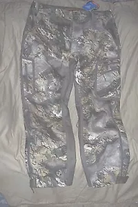 Mens XL Camo Pants Mossy Oak Terra Pants Windproof Hunting Pants Thermal $225 - Picture 1 of 12