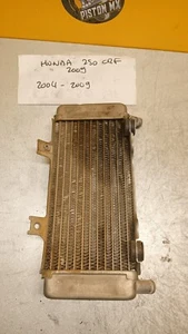 RADIATEURGAUCHE  HONDA 250 CRF 2004 - 2009 CR-F CR F - Imagen 1 de 6