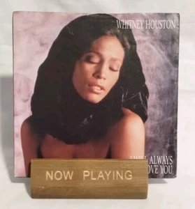 WHITNEY HOUSTON - I WILL ALWAYS LOVE YOU 7" Vinyl Paper Labels 74321 12065 VG+ - Picture 1 of 6
