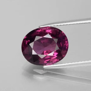 Genuine Natural Rhodolite Garnet Oval Faceted AAA Loose Stones (4x3mm - 10x8mm) - Picture 1 of 1